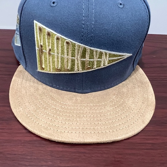New Era, 59Fifty Fitted Hat, Brooklyn Dodgers, Suede Brim - Picture 2 of 13